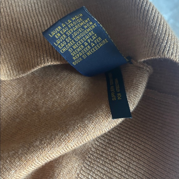 NWOT Men's XL Polo Ralph Lauren Pima Cotton V Neck Sweater - Picture 11 of 12